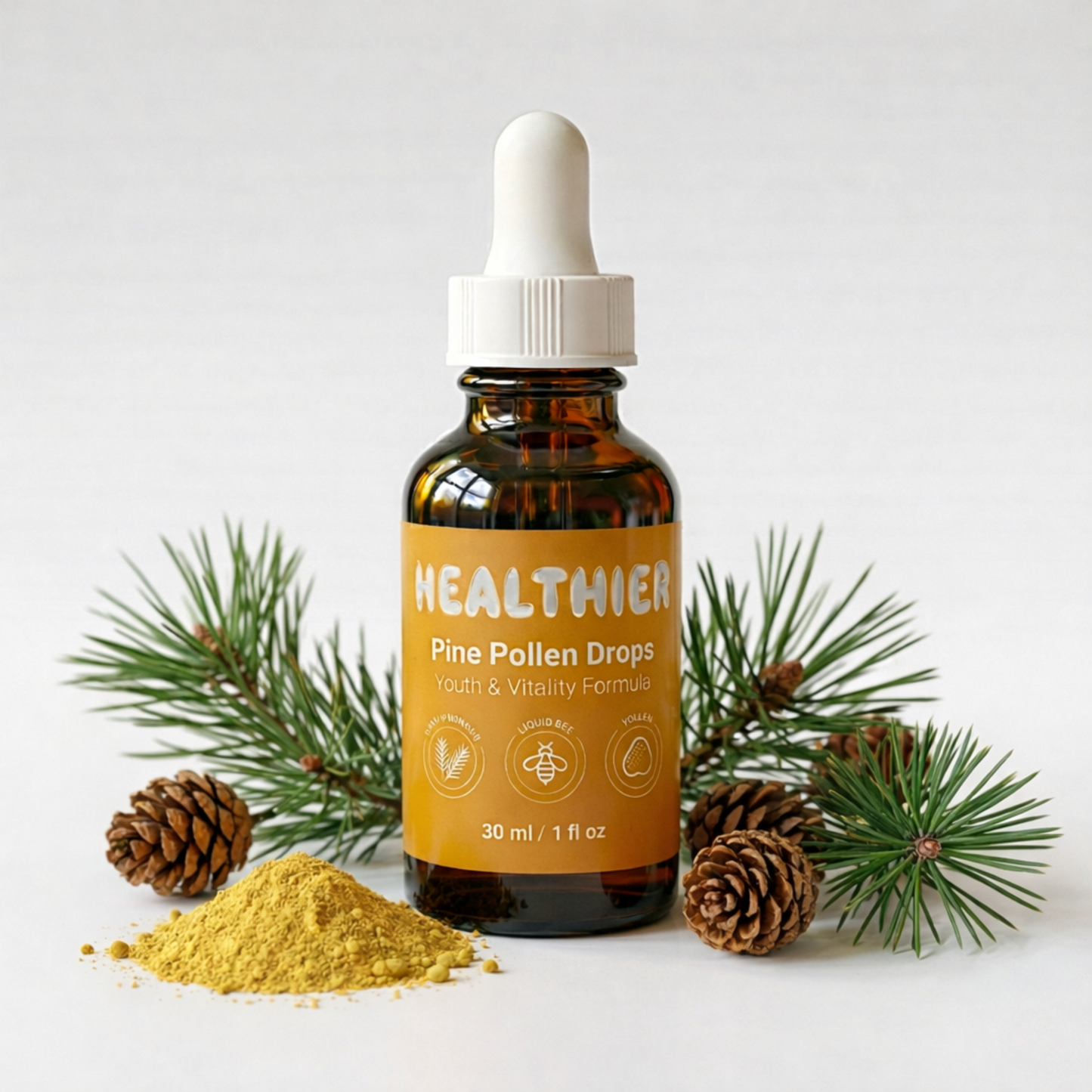 Healthier™: Pine Pollen Drops