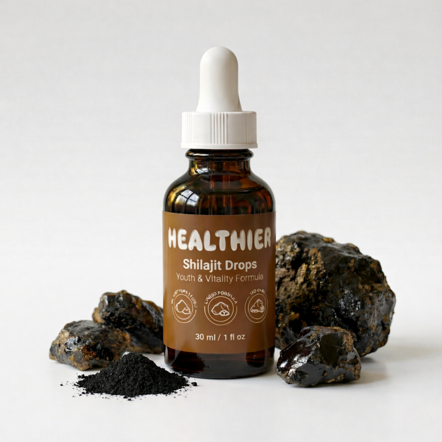 Healthier™: Shilajit Drops